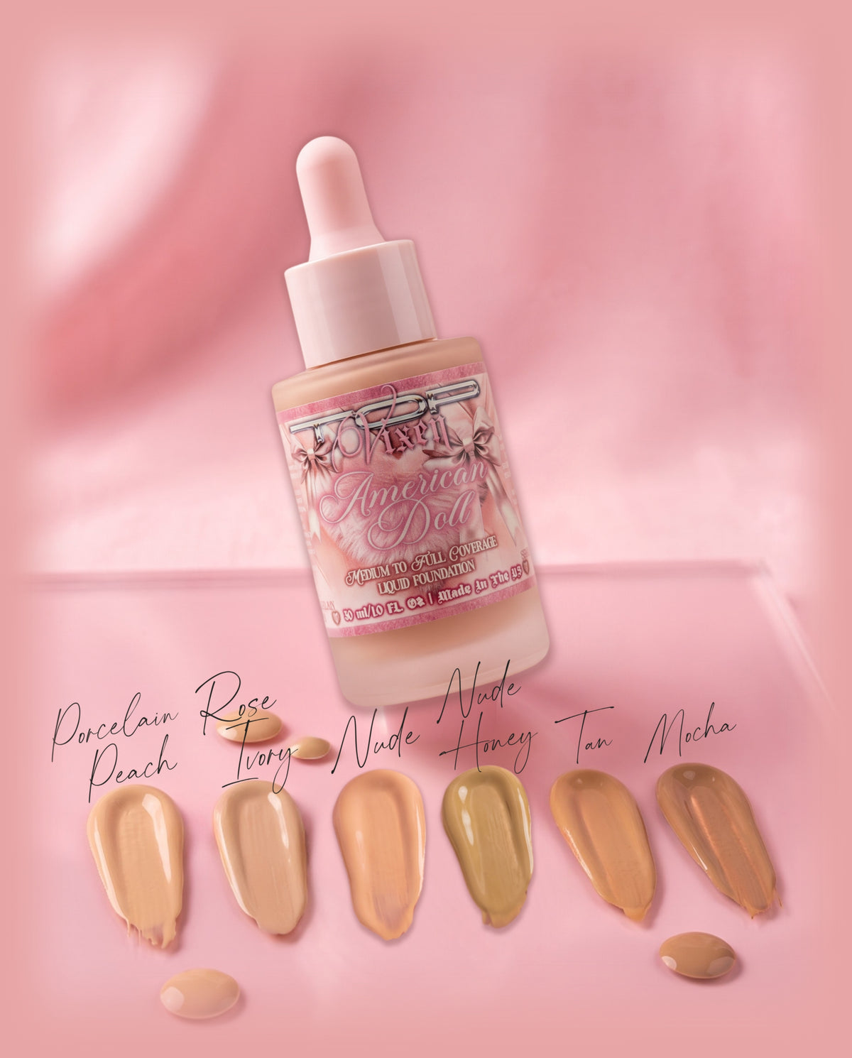 American Doll Full Coverage Liquid Foundation