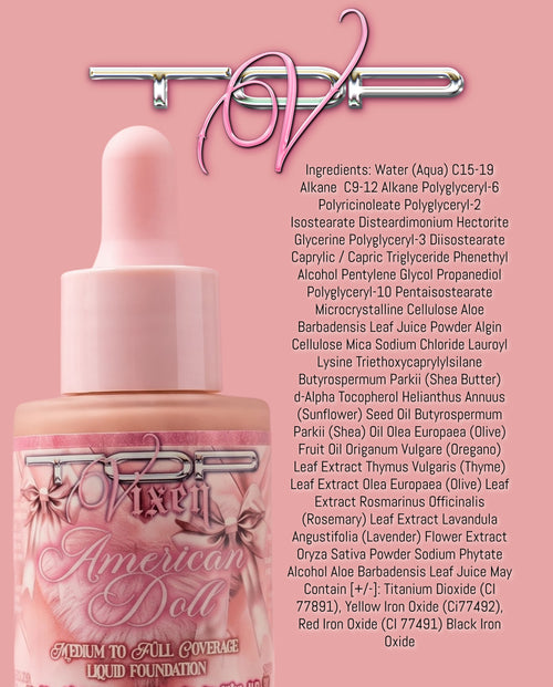 American Doll Full Coverage Liquid Foundation